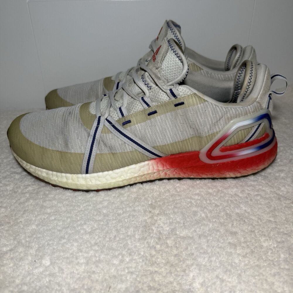 Adidas Men’s Solarthon GW3445 Gray Running Shoes Sneakers Size 13